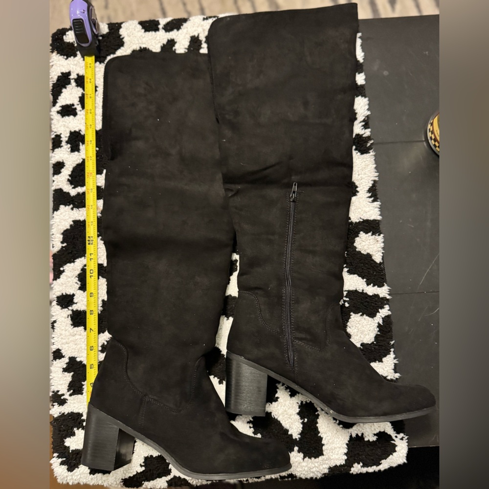 Tall Black Boots sz 11